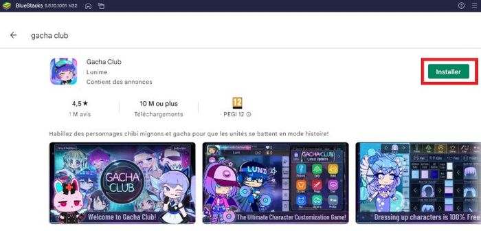 how to download gacha club on laptop without bluestacks